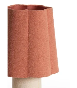 Tafellamp Musaby - Zachtroze - Ø25cm Tafellampen