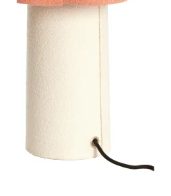 Tafellamp Musaby - Zachtroze - Ø25cm Tafellampen