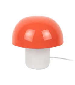 Best Tafellamp Nuevo Mini Mushroom - Oranje - 20x20x20cm Tafellampen