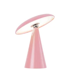 Online Tafellamp Phoebe Led - Lichtroze - Ø23cm Tafellampen