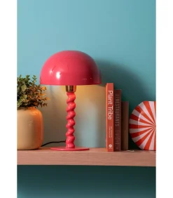 Clearance Tafellamp Prisa - Helderroze - Ø25cm Tafellampen