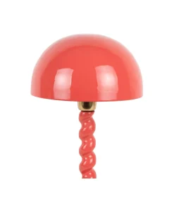 Outlet Tafellamp Prisa - Scarlet rood - Ø25cm Tafellampen