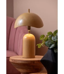 Best Tafellamp Querido - Honinggeel - Ø25cm Tafellampen