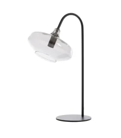Discount Tafellamp Solna - Zwart - 31x22x50cm Tafellampen