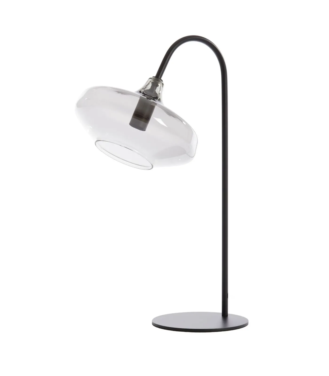 Discount Tafellamp Solna - Zwart - 31x22x50cm Tafellampen