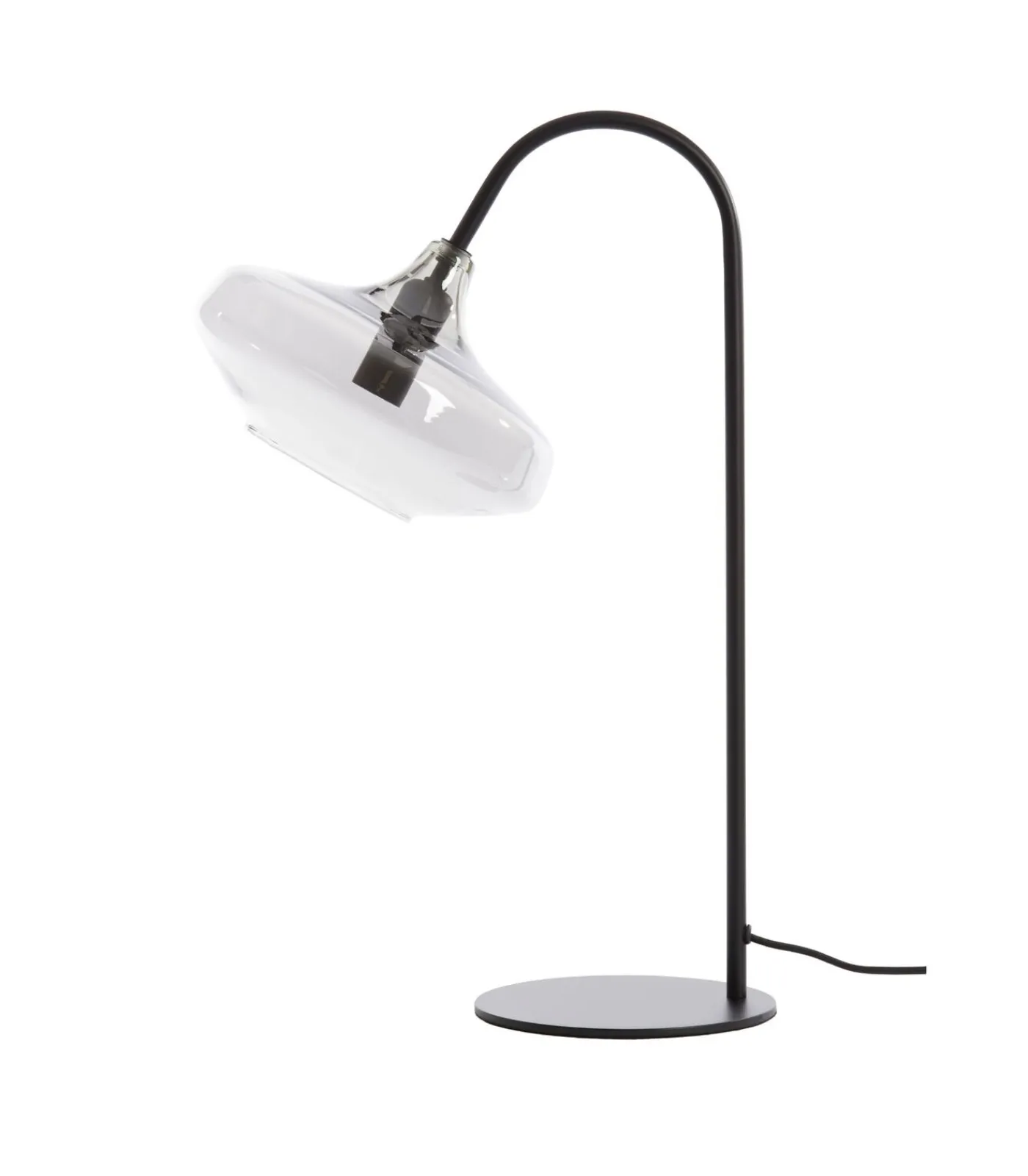 Discount Tafellamp Solna - Zwart - 31x22x50cm Tafellampen