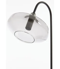 Discount Tafellamp Solna - Zwart - 31x22x50cm Tafellampen