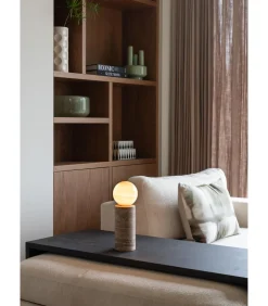 Best Tafellamp Tivoli - Bruin - Ø12cm Tafellampen