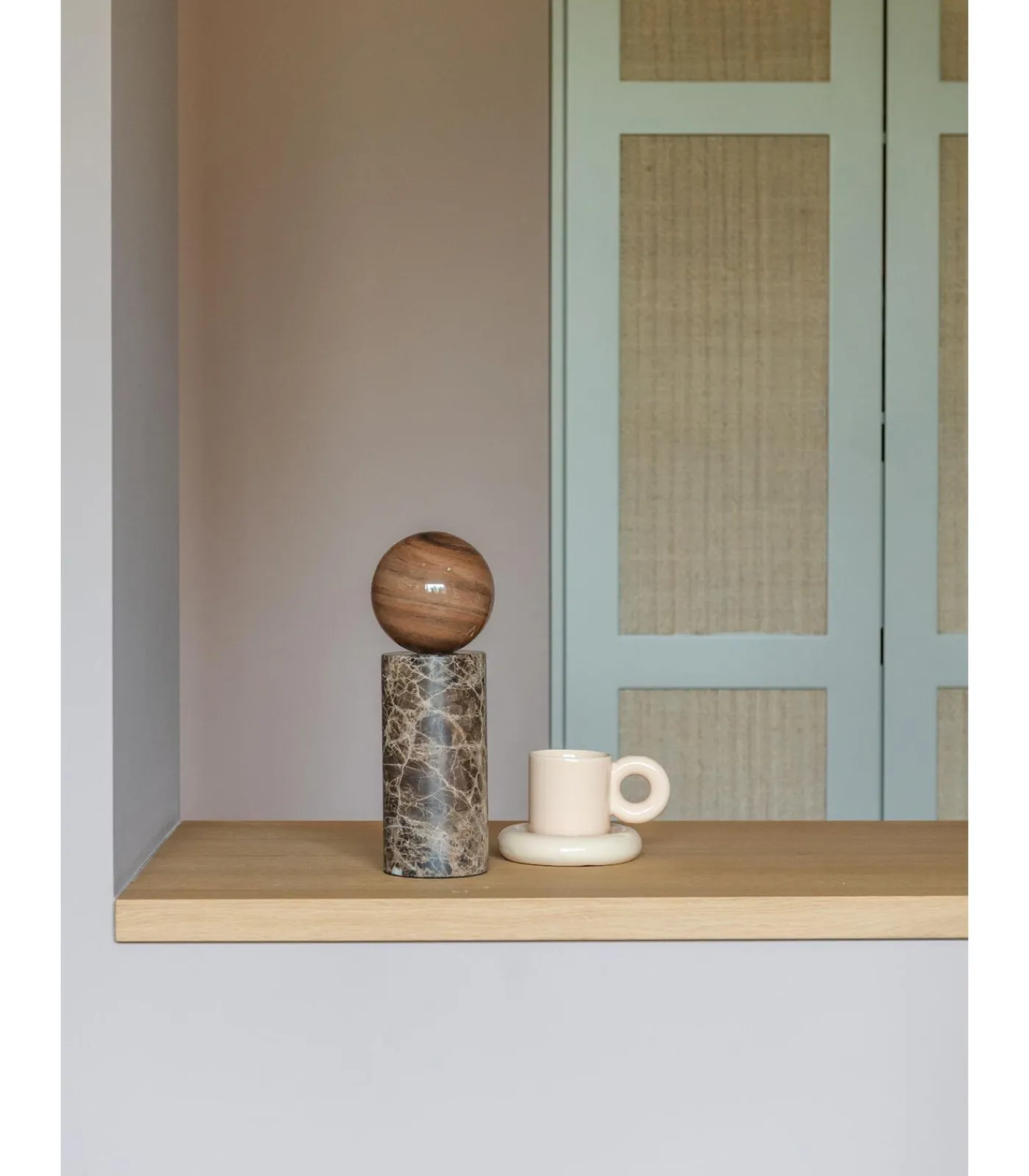 Hot Tafellamp Tivoli - Bruin - Ø12cm Tafellampen