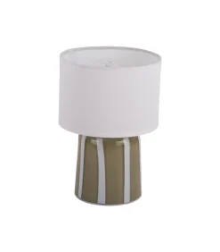 Discount Tafellamp Verano - Theegroen - 13.5x13.5x20cm Tafellampen