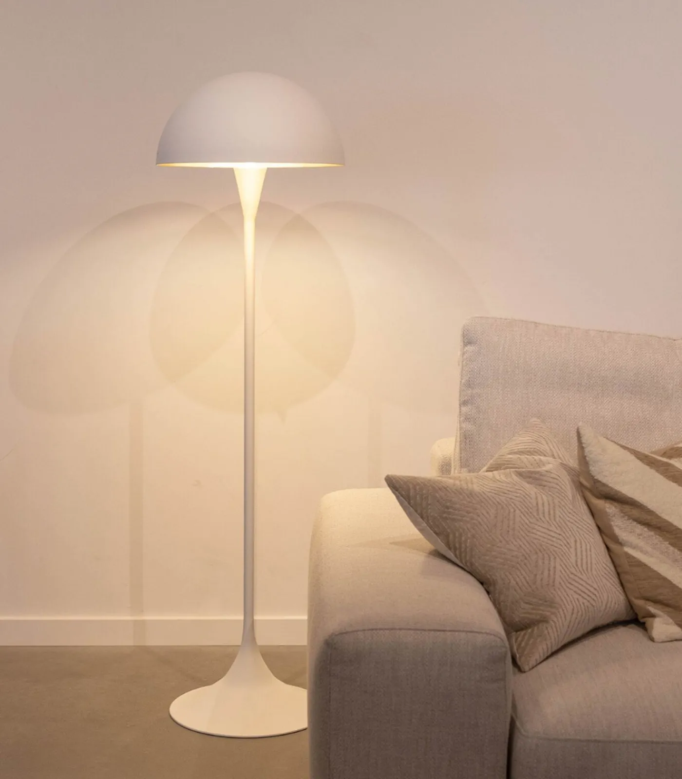 Clearance TALUHA - Vloerlamp - Wit Vloerlampen