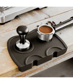 Outlet Tamper Mat - Siliconen - Zwart Koffie & Thee Maken