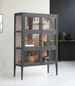 Best Tana - Vitrinekast van iepenhout Meubels