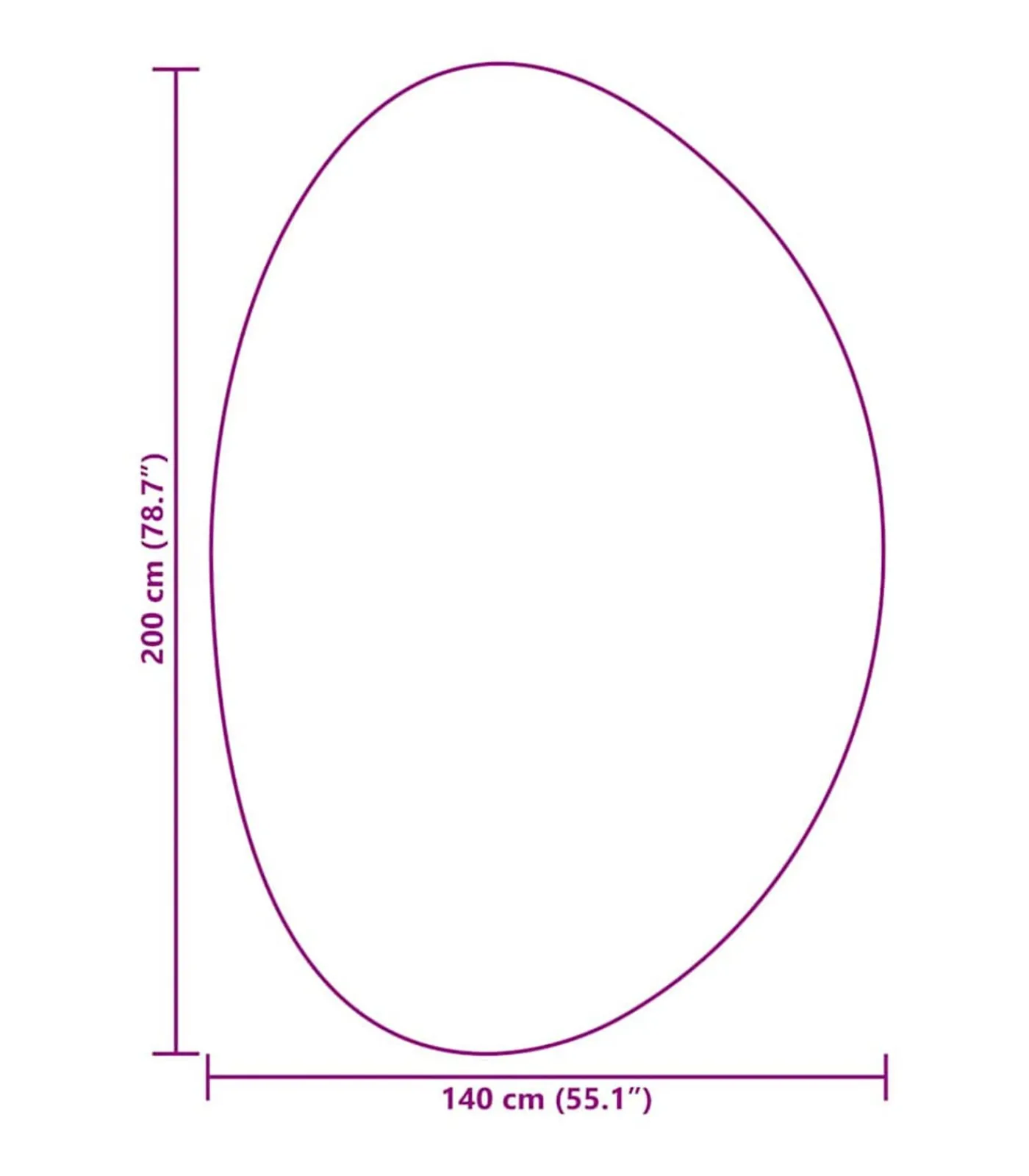 Hot Tapijt HUARTE Zwart 140 x 200 cm Polyester Tapijten