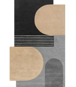 Clearance Tapijt woonkamer en slaapkamer modern puur wol FORMAL MULTI Tapijten