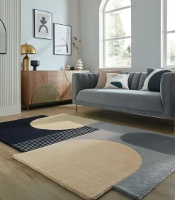Clearance Tapijt woonkamer en slaapkamer modern puur wol FORMAL MULTI Tapijten