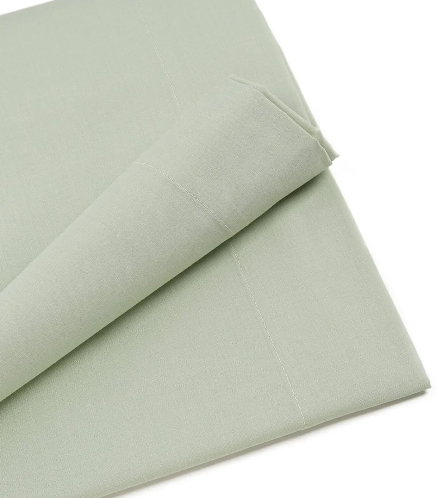 Clearance Tergal laken voor de zomer in Wit Katoen 240x290 cm Lakens