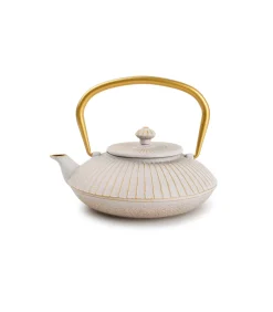 Sale Theepot 50cl beige/goud Ocha Koffie & Thee Maken