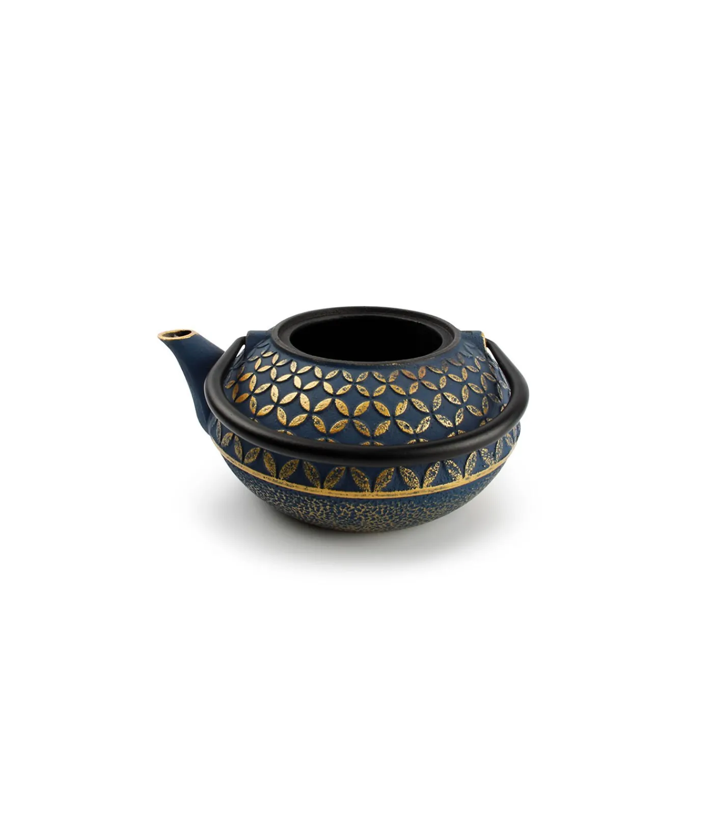 New Theepot 80cl blad goud/blauw My Tea Koffie & Thee Maken