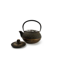 Online Theepot 80cl stippen goud/zwart My Tea Koffie & Thee Maken