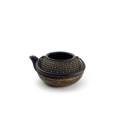 Online Theepot 80cl stippen goud/zwart My Tea Koffie & Thee Maken