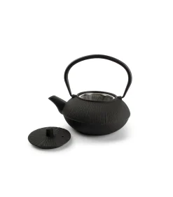 Discount Theepot 80cl strepen zwart My Tea Koffie & Thee Maken
