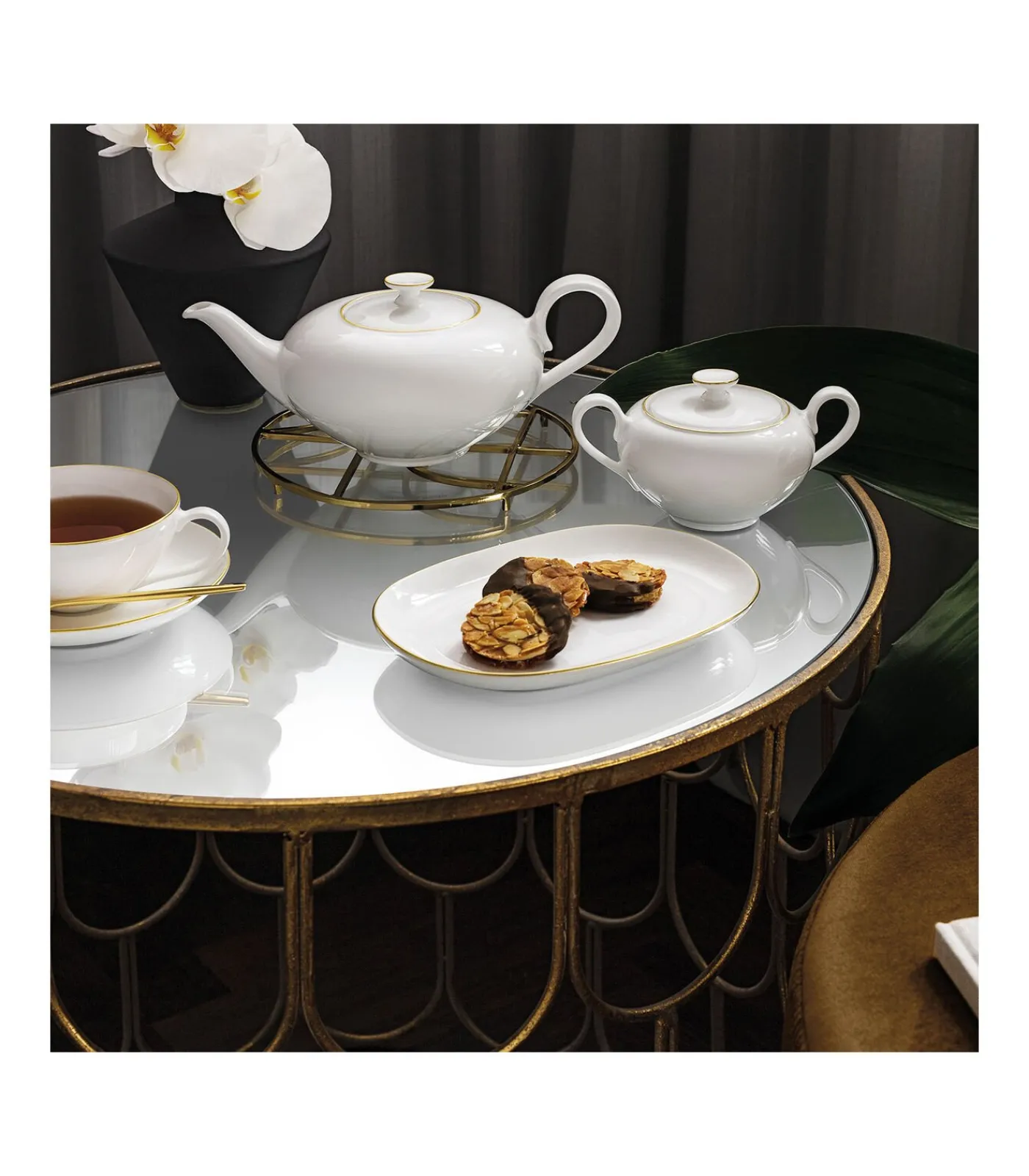 Hot Theepot 6-pers. Anmut Gold Koffie & Thee Maken