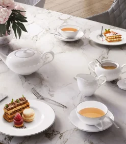 Best Theepot 6-pers. Anmut Platinum No.1 Koffie & Thee Maken