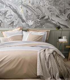 Hot Toi et moi clair d'aurore - Laken van perkal katoen 270 x 300 cm Lakens