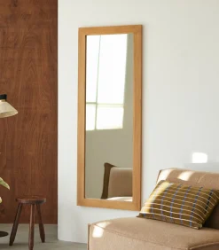 New Tona - Massief teakhouten psyche spiegel 160x60 cm Spiegels