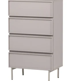 Best Tours Ladekast 4 Lades - Melamine/ MDF - Zand - 102x70x42 Meubels