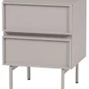 Tours Ladekast/ Nachtkastje 2 Lades Melamine/ MDF - Zand Bedden
