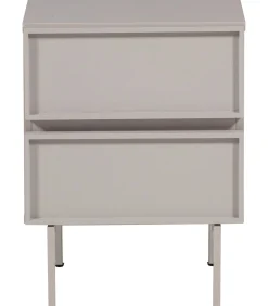 Tours Ladekast/ Nachtkastje 2 Lades Melamine/ MDF - Zand Bedden