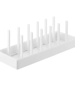 Discount Tower Deksel & pannenhouder verstelbaar - Wit Keukenaccessoires