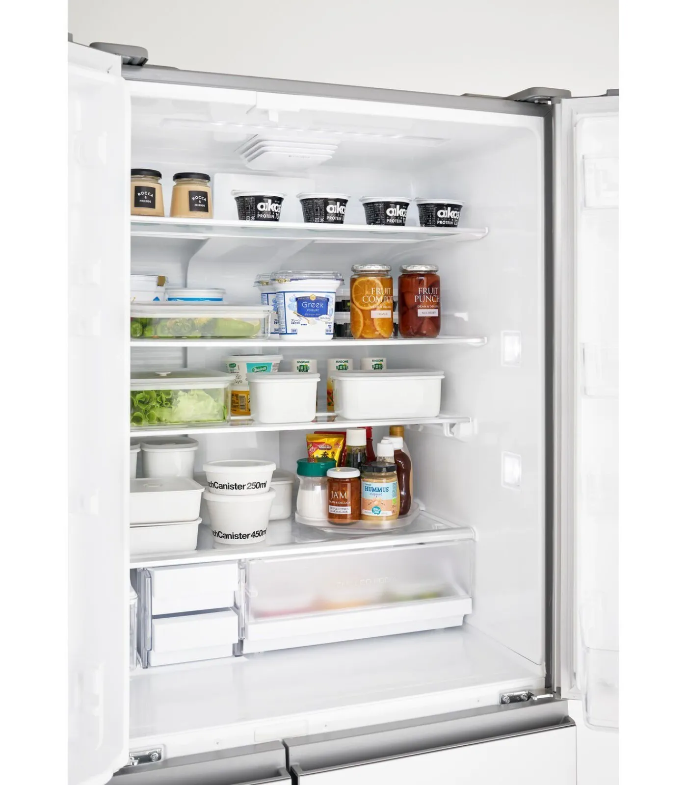 Hot Tower Opbergbakje draaibaar smal - Wit Organiseren