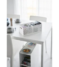 Outlet Tower Opbergmanden op wielen 3-laags - Wit Organiseren