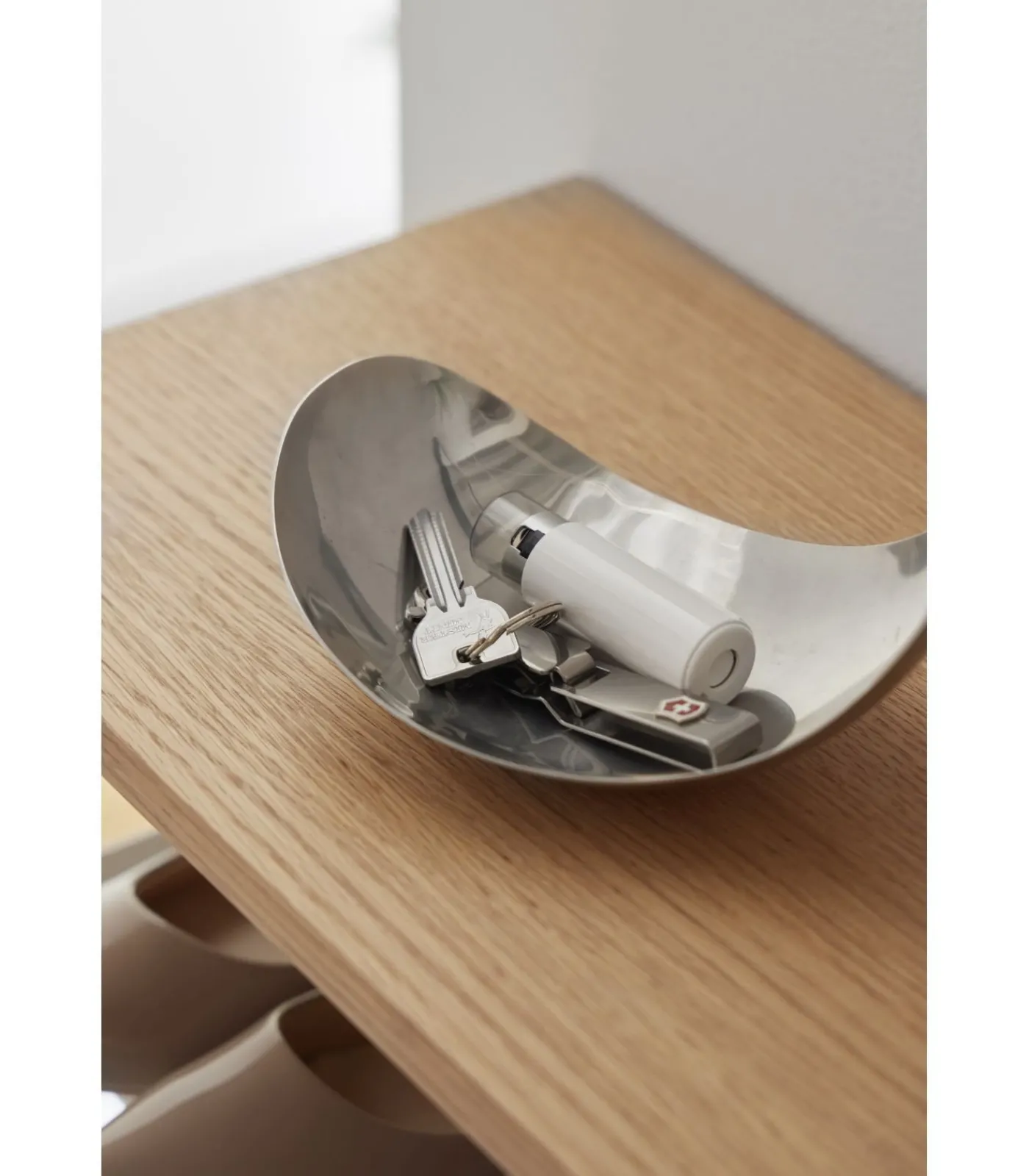 New Tower Schoenenrek op wielen 5-laags - Wit Organiseren