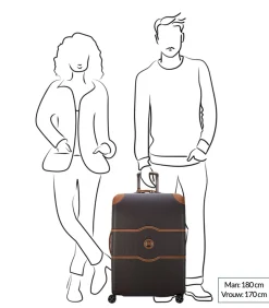 New Trolley koffer 4 dubbele wielen Chatelet Air 2.0 77 ... Trolleys