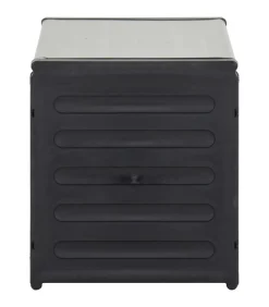 Online Tuinafvalbak 85x34x40 cm grijs Manden En Bakken