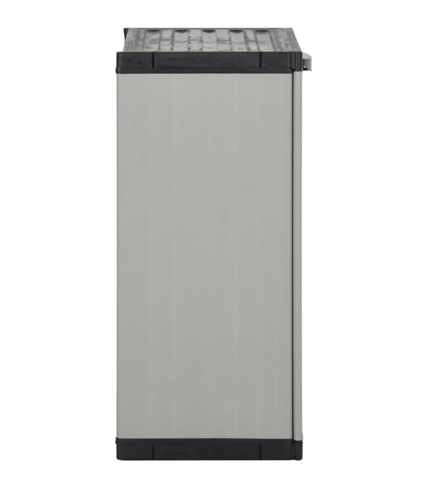 Hot Tuinafvalkast 68x40x85 cm polypropeen grijs en zwart Manden En Bakken