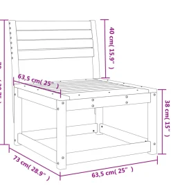 New Tuinbank geïmpregneerd grenenhout Tuinmeubelen