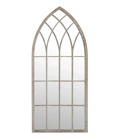 Online Tuinspiegel 70x30 cm ijzer zandkleurig Spiegels