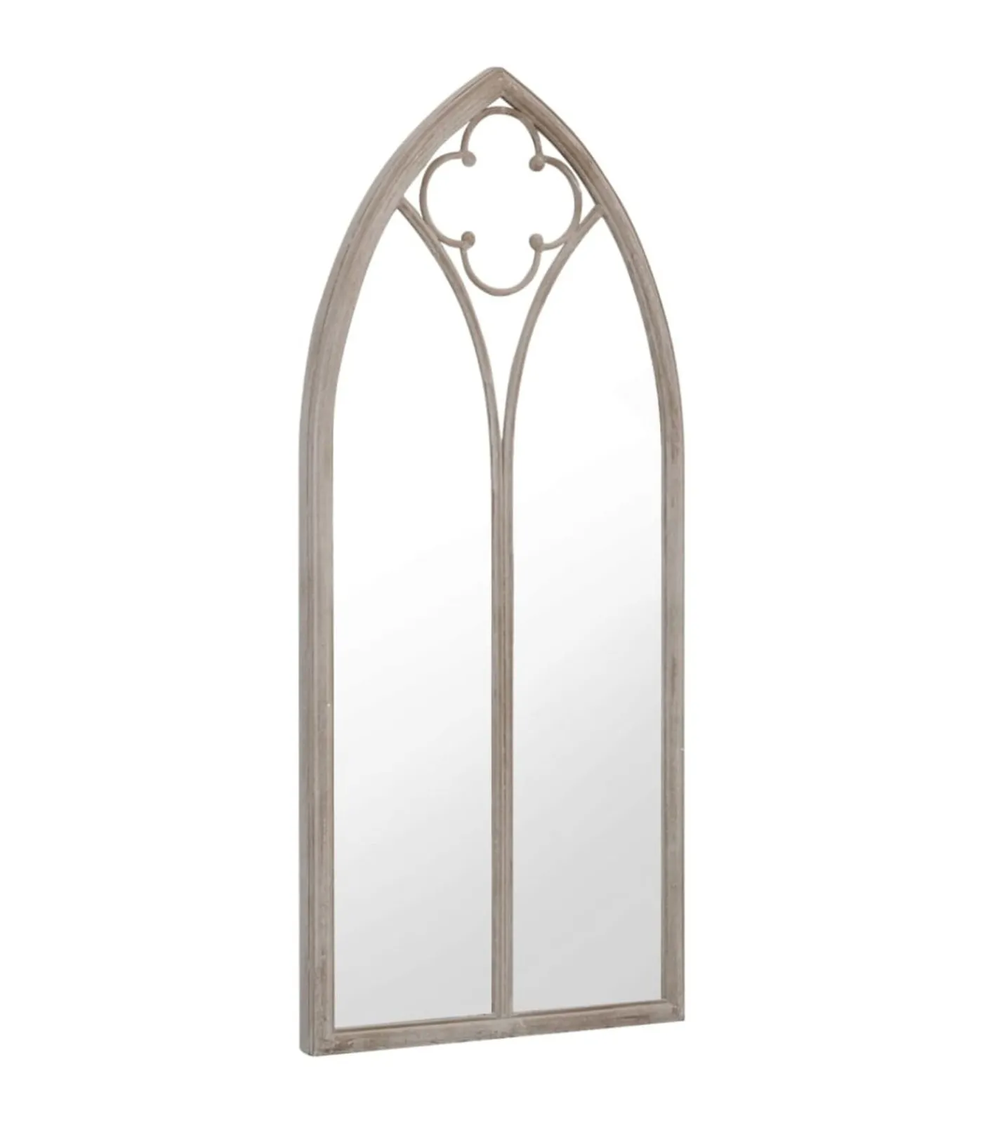 Discount Tuinspiegel 100x45 cm ijzer zandkleurig Spiegels