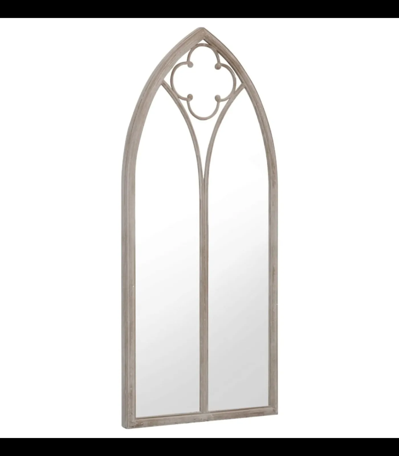 Discount Tuinspiegel 100x45 cm ijzer zandkleurig Spiegels