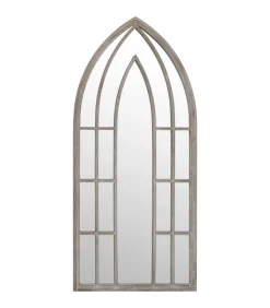 Best Tuinspiegel 100x45 cm ijzer zandkleurig Spiegels