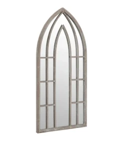 Best Tuinspiegel 100x45 cm ijzer zandkleurig Spiegels