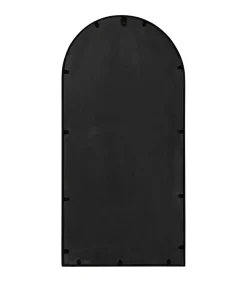 New Tuinspiegel 90x45 cm ijzer zwart Spiegels