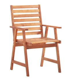 Sale Tuinstoelen 2 st met kussens massief acaciahout Tuinmeubelen