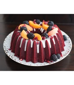 Discount Tulband Bakvorm Brilliance Bundt Goud ø 26 cm / 2.4 liter Bakken