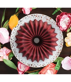 Discount Tulband Bakvorm Brilliance Bundt Goud ø 26 cm / 2.4 liter Bakken